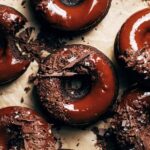 Donuts with Caramel and Sea Salt Glaze