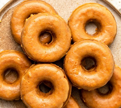Gluten-Free Vegan Pumpkin Spice Donuts