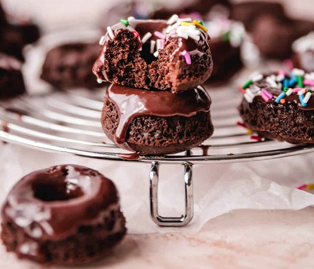 Chocolate Cake Mini Donut