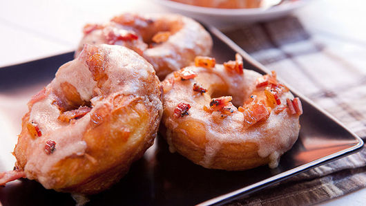 Maple Bacon Mini Donuts