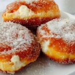 Jelly Donuts with Honey Lemon