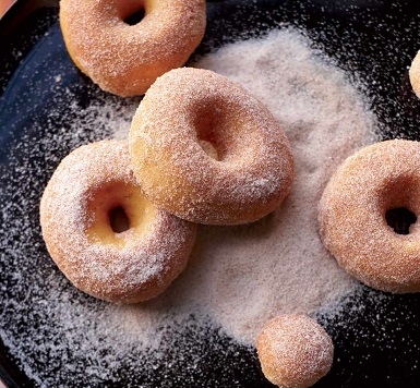 Sweet Potato Marshmallow Mini Donut